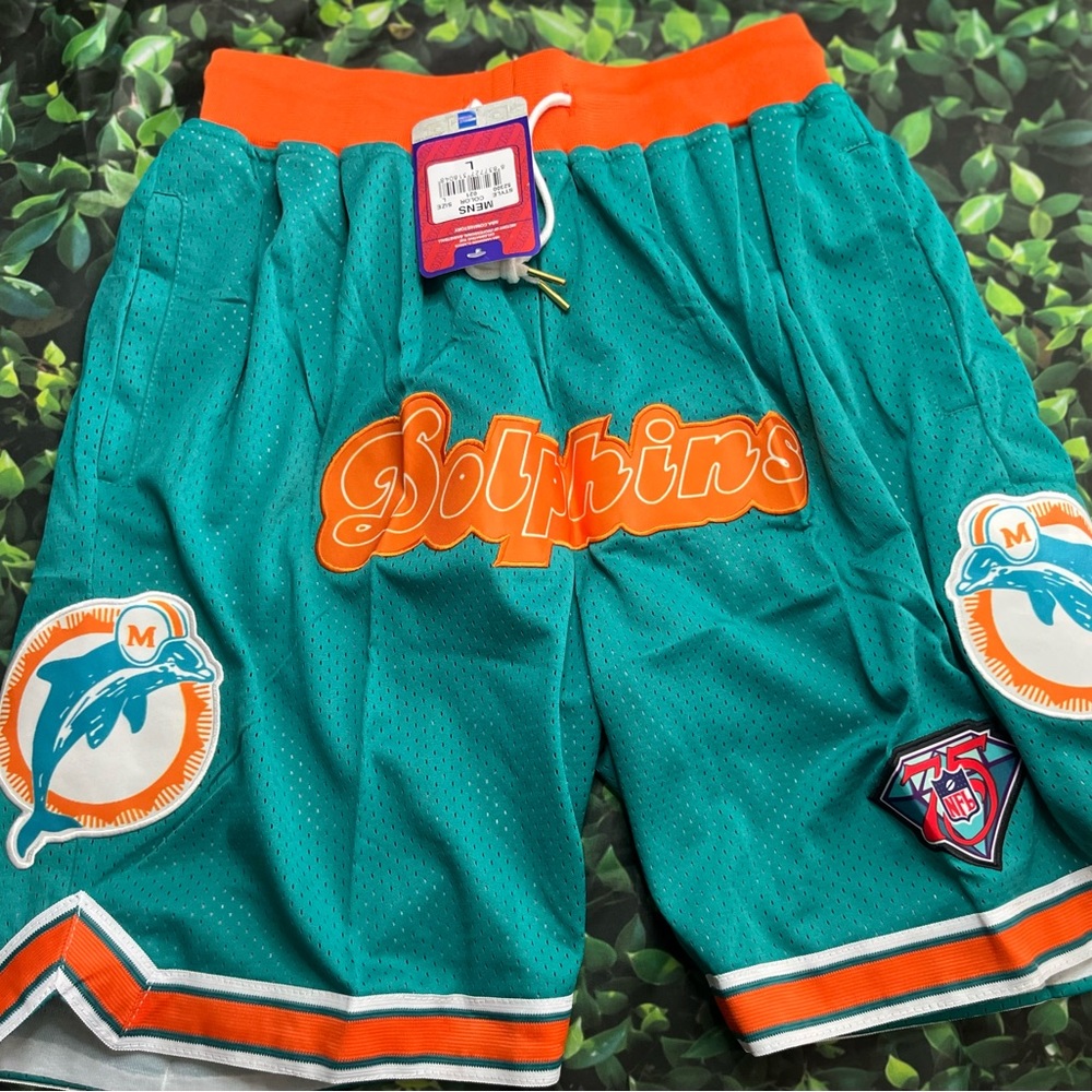 🔥 Miami Dolphins Basketball Shorts 🔥